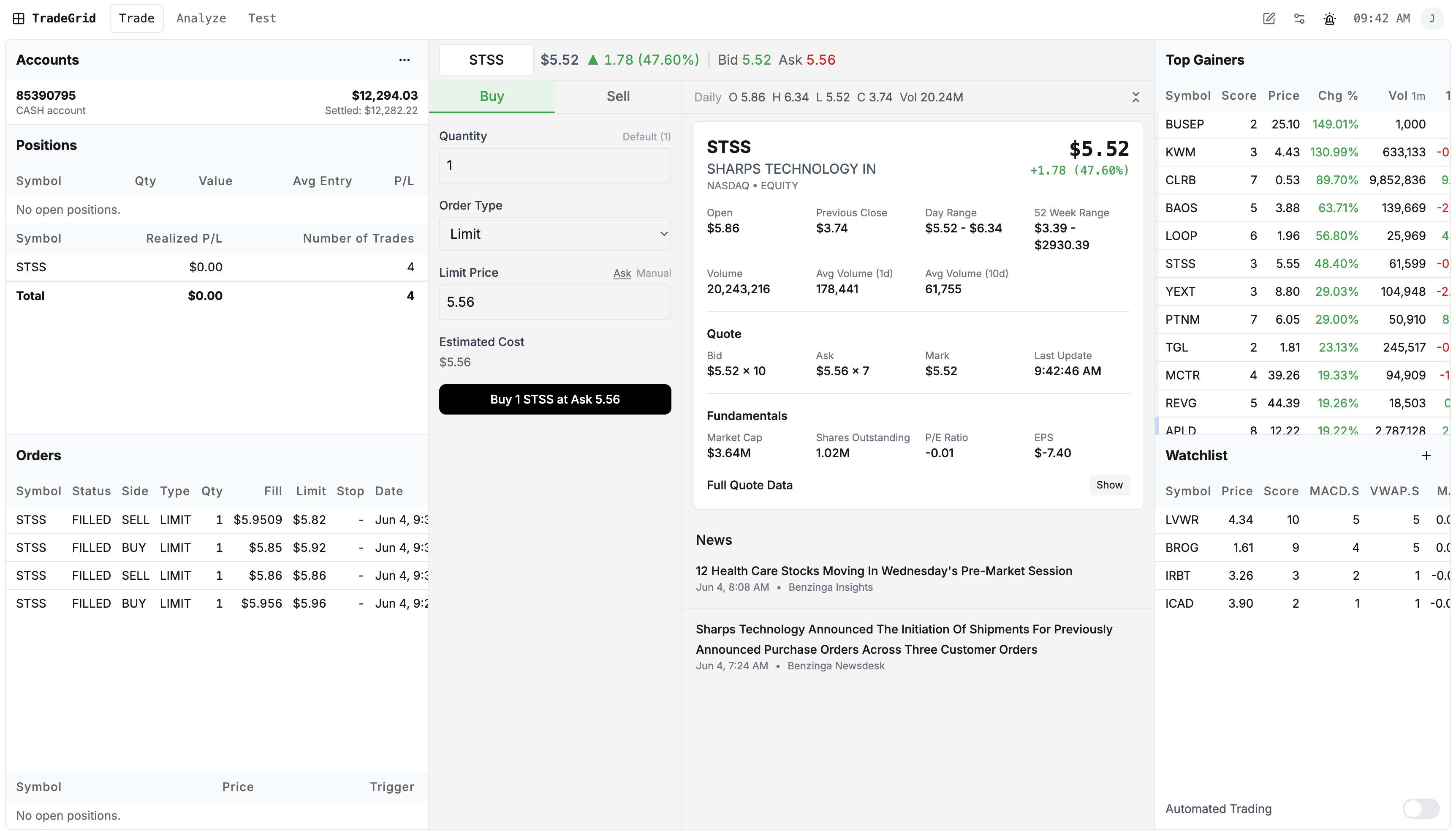 TradeGrid